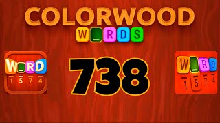 COLORWOOD WORDS Cryptogram level 737
