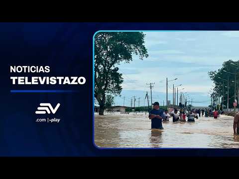 Río Onzole se desbordó y provocó inundaciones en el cantón Eloy Alfaro, Esmeraldas | Televistazo