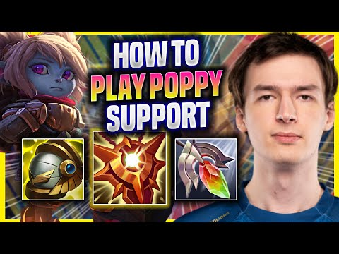 LEARN HOW TO PLAY POPPY SUPPORT LIKE A PRO! - MAD Kaiser Plays Poppy SUPPORT vs Alistar! |