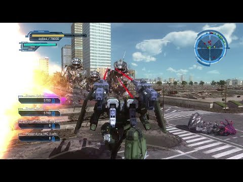 EDF Earth Defense Force 5 DLC 1 M 10 Engage Aliens 2 - Nix Saber - Air Raider Inferno