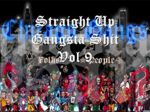 Straight Up Gangsta Shit vol 9 Chicago Rap Mix Tape