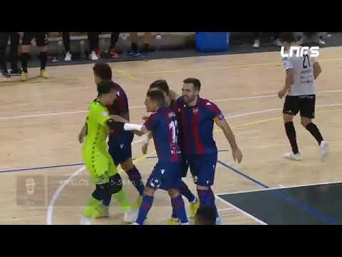 Gol de Rivillos (5-3) Levante UD FS - Burela FS. J4, 1Div. LNFS
