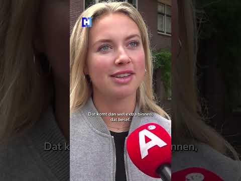 People in Abcoude react to the death of Lisa (17)