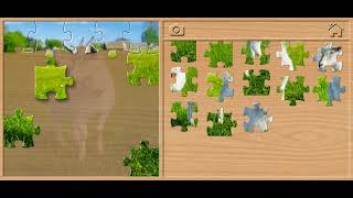 🐐 Goat Jigsaw Puzzle - Animals Puzzles for Kids Walkthrough