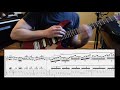 Symphony X - Masquerade guitar solo transcription