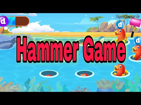 Identify Letters | Hammer game | TepaGameTv