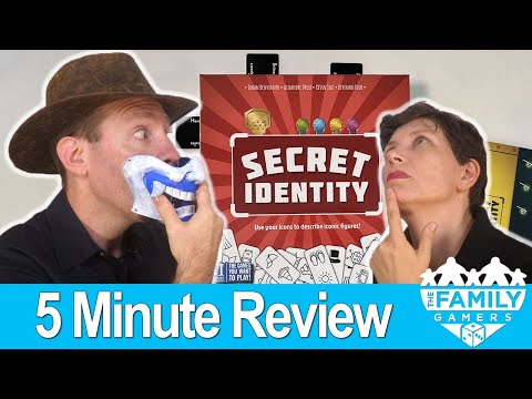 SNAP Review – Secret Identity [with The Family Gamers]