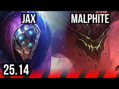 JAX vs MALPHITE (TOP) | KR Master | 25.14