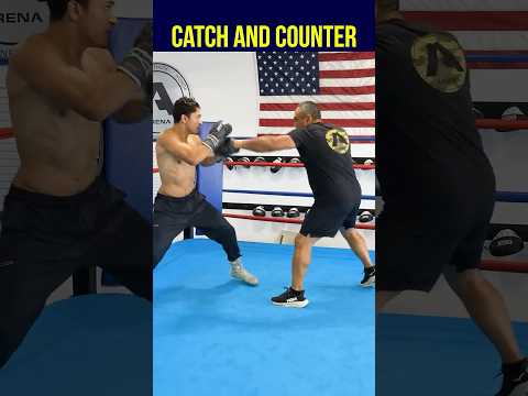 CATCH and COUNTER the JAB! #boxing #boxingtraining #proboxing