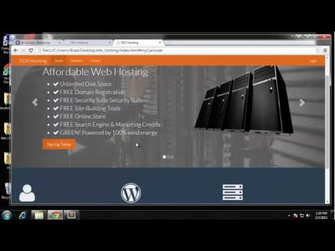 Learn How to Create a Web Hosting Template - Part 4