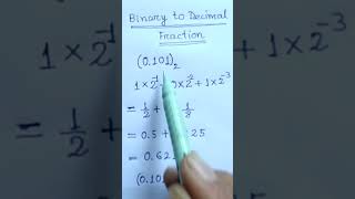 Binary Fraction to Decimal Convert
