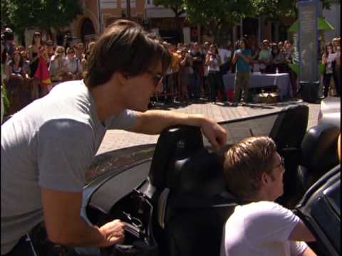 Tom Cruise and Cameron Diaz Interviews and Stunts for KNIGHT AND DAY