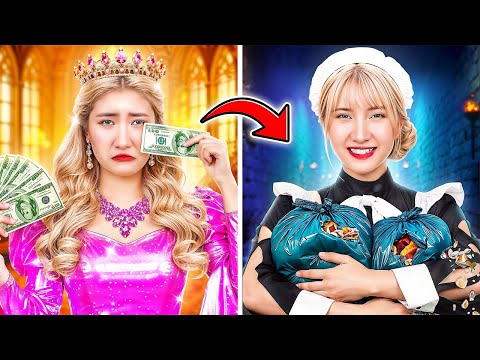 Rich Princess Became Poor For A Day! Living Like A Poor Girl Changed Her Forever
