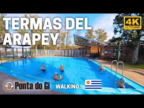PARAISO TERMAL 2025 explorando ARAPEY [piscinas, naturaleza y relax] SALTO - URUGUAY  #walk TOUR  4K