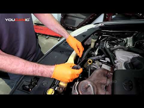 2012-2017 Toyota Camry XV50 Check and Add Engine Coolant