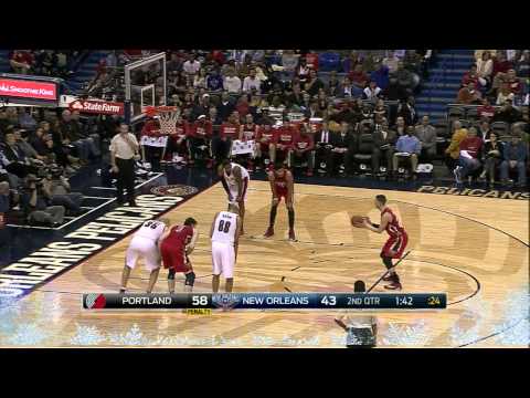 Austin Rivers Highlights Blazers vs. Pelicans 12.20.2014 - 21 Points, 3 Assists