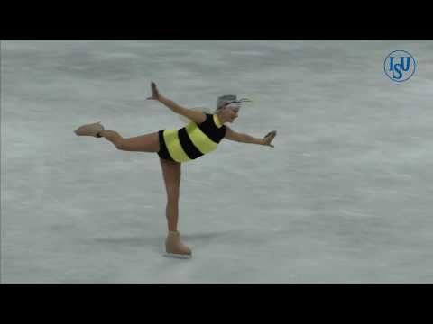 Dagmar KNIZETOVA. Oberstdorf 2018. Silver Ladies IV - Artistic. 2 place