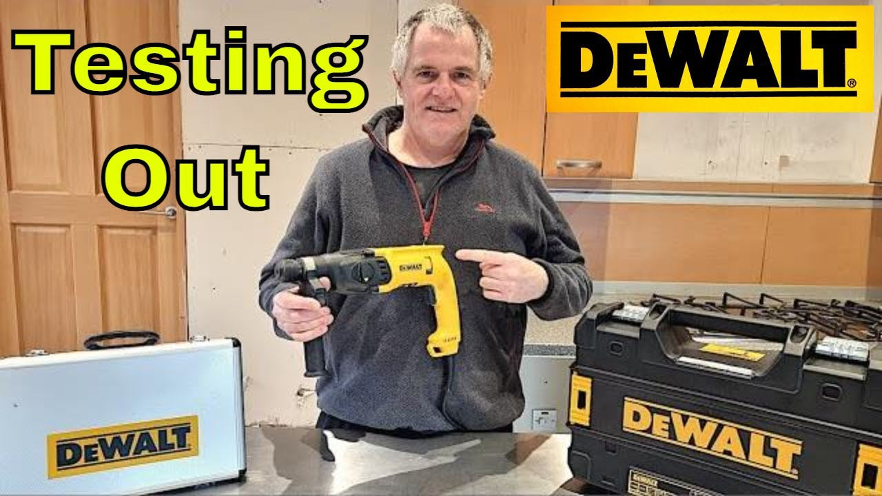 Dewalt Testing Out Hammer Drill D25033K SDS Plus 3 Mode | what do I think 2022