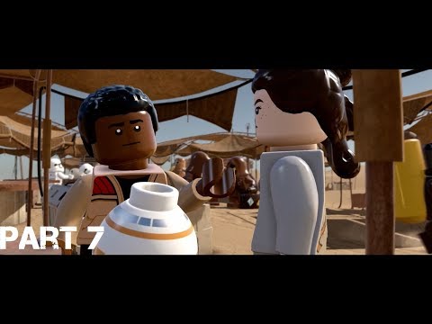 Lego Star Wars The Force Awakens Part 7: Finn & Rey Meet