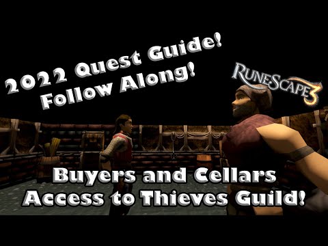 Buyers and Cellars Quest Guide - Follow Along - Unlocking the Thieves Guild!