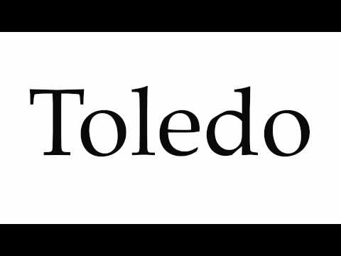 How to Pronounce Toledo