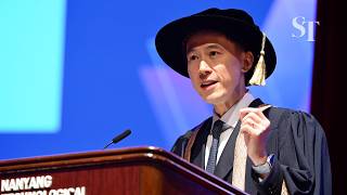 [FULL] TikTok CEO Chew Shou Zi's speech at NTU's PhD conferment ceremony