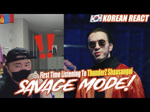🇲🇳🇰🇷🔥Korean Hiphop Junkie react to ThunderZ - Shaasangui (MNG/ENG SUB)
