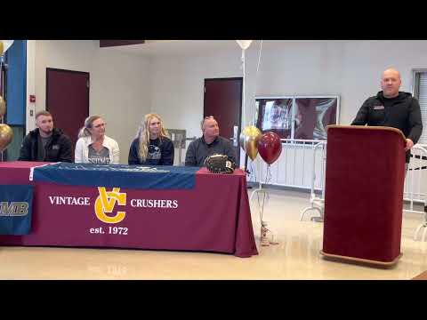 Vintage AD Cam Neal talks about Emily Vanderbilt before she signs with Cal State Monterey Bay