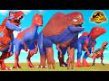 Release ALL DINOSAUR DISTORTUS REX Vs Patrol Team FIGHTING In Jurassic JURASSIC WORLD EVOLUTION