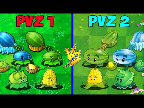 Team PULT Plants Pvz 1 vs Pvz 2 - Who Will Win? - PvZ 2 Team Plant vs Team Plant