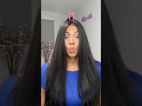 this gives salon blowout quality they said! 🤡😱