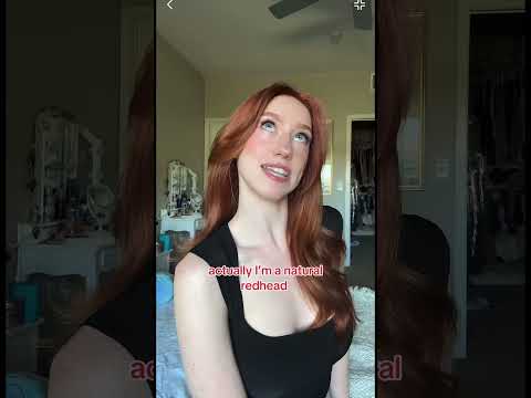 I’m a natural redhead…or am I? #pelirroja #dyedhair #copperhead #shorts