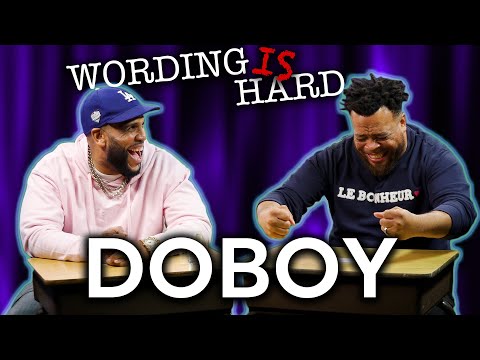DoBoy VS Tahir Moore - WORDING IS HARD