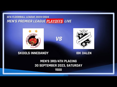 Men's 3/4 Placing: Skools Innebandy - IBK Dalen | SFL Men's Playoffs 23/24 | LIVE