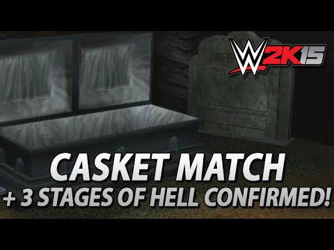 WWE 2K15: Casket Match + 3 Stages of Hell Included In 2K Showcase! (All 33 Matches Listed)
