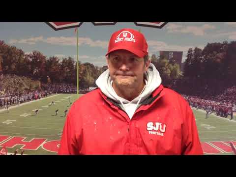 Post-Game Interview w/SJU Football Coach Gary Fasching - 2019 Augsburg
