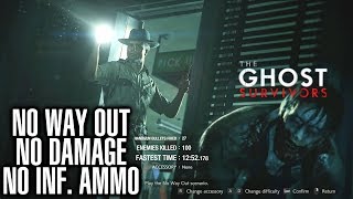Resident Evil 2 No Way Out - NO DAMAGE - NO INF AMMO - Hell Of A Sheriff Walkthrough