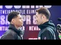 SHAKUR STEVENSON GIVES SHUICHIRO YOSHINO DEATH STARE IN FIRST FACE OFF!