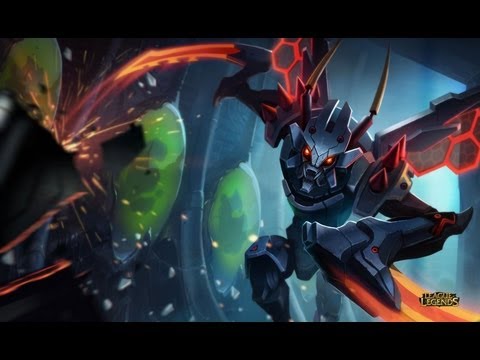 Mecha Kha'zix Skin spotlight/gameplay league of legends