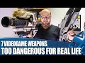 7 Videogame Weapons Way Too Dangerous For Real Life (But We Made Them Anyway)