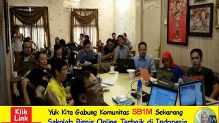 preview picture of video 'SB1M Sekolah Bisnis Online 1 Milyar Batuceper - Tangerang - Banten'