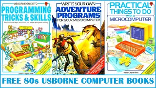 80s Usborne Home Computer Books Retrospective