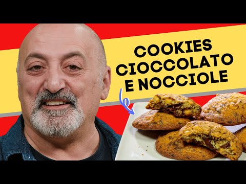 Cookies cioccolato e nocciole