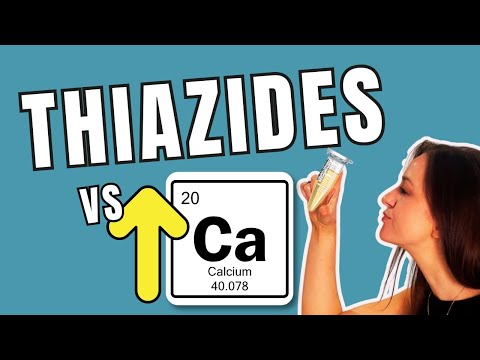 Why do thiazides cause hypercalcaemia?
