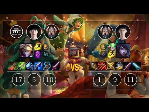 EDG Hope Ezreal vs Wink Aphelios Bot - KR Challenger Patch 10.11