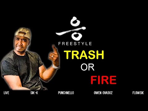 EUNG FREESTYLE (응프리스타일) - LIVE, SIK-K, PUNCHNELLO, OWEN OVADOZ, FLOWSIK | REACTION