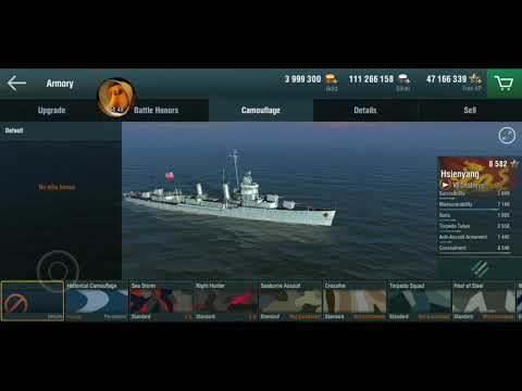 WoWS-Blitz T8 PanAsia DD Hsienyang Preview and Gameplay
