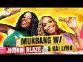 Mukbang W Jhonni Blaze Popeyes Chicken KaiLynn Eats