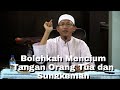 Ust Abu Yahya Badrusalam Tidak Boleh Cium Tangan Orang Tua Sambil Membungkuk Dan Sungkeman