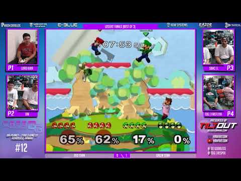 Cafe GG #12 SSBM - Firefly/L vs Lord Kira/Uw Doubles Loser's Finals